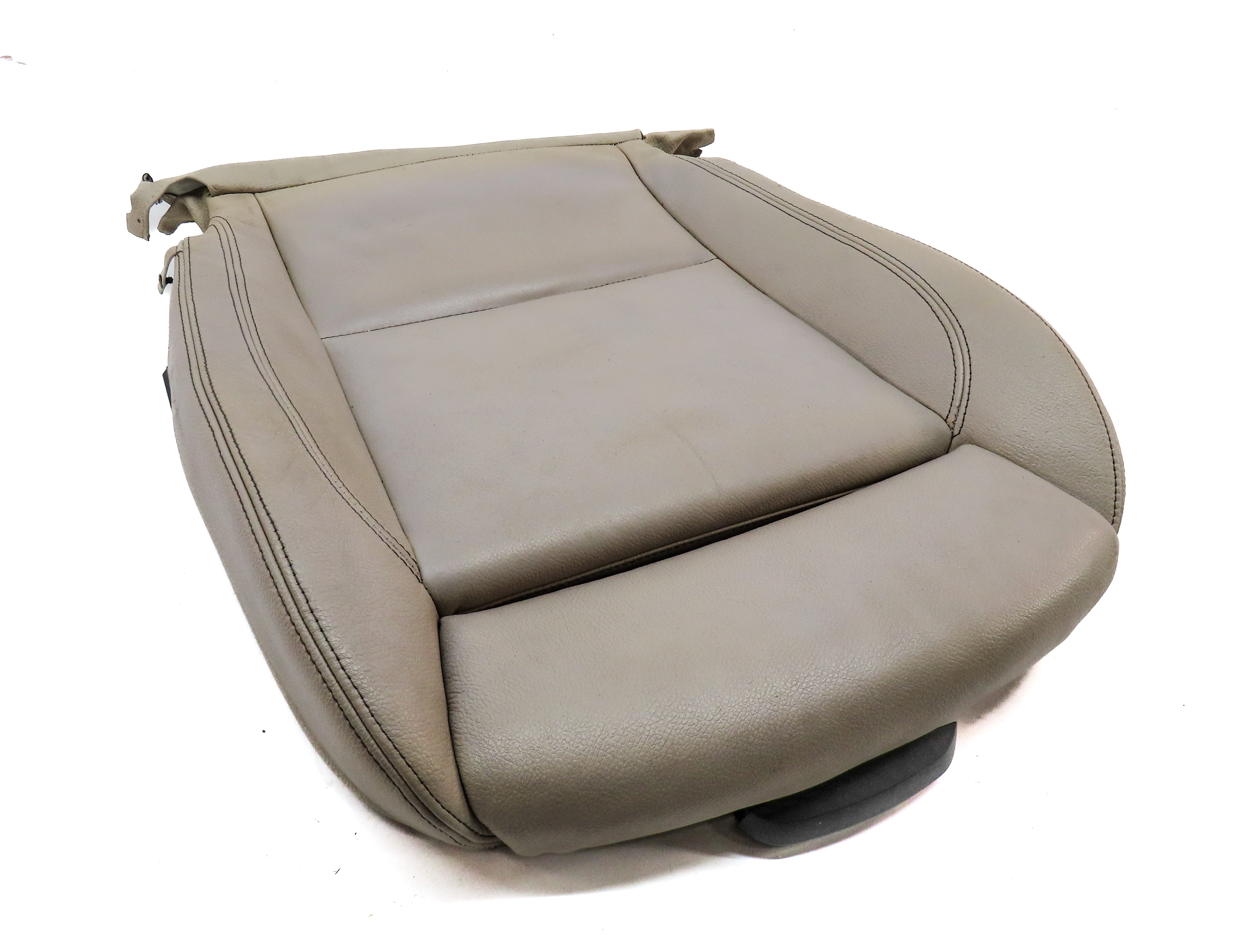 14 BMW X3 (F25) FRONT RIGHT PASSENGER SPORT HEATED MEMORY LOWER CUSHION (Oyster) — exact item pictured